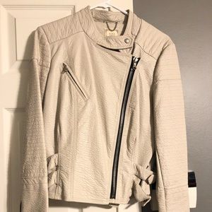 Faux leather Moto jacket